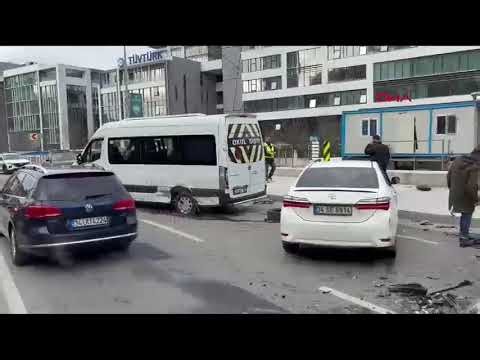 Sarıyer'de Zincirleme Kaza: 4 Yaralı