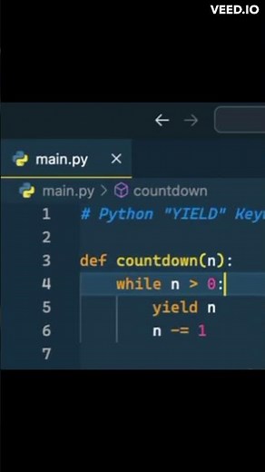 'YIELD' in Python?????