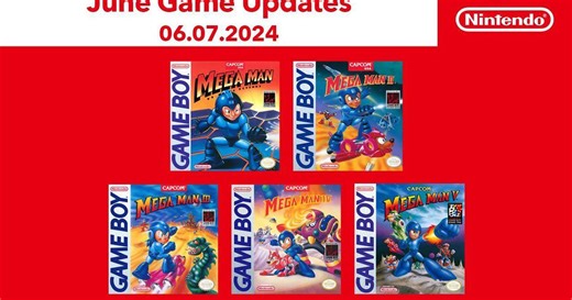 Jogos de Mega Man no Game Boy chegam ao Nintendo Switch Online