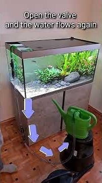 The Water Changer - easy and simple way for medium size aquarium