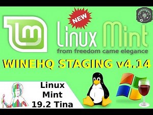 🕹 COMO instalar o WINEHQ e WINETRICKS 4.14 no Linux Mint 19.2 Tina