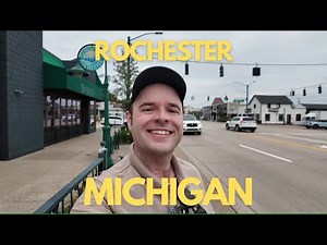 Exploring Downtown ROCHESTER MICHIGAN | Walking Tour