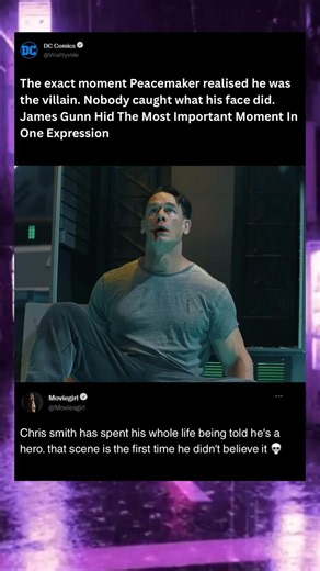 James Gunn Hid Peacemaker’s Most Important Moment In One Expression #peacemaker #jamesgunn #shorts