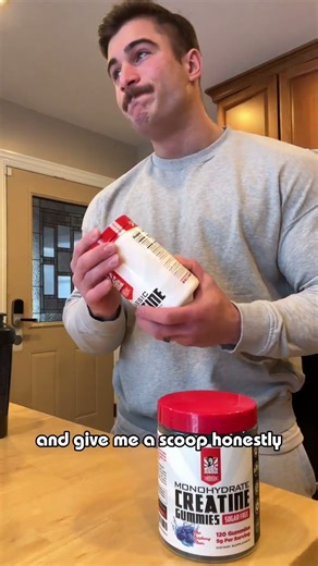 No scoop in your creatine? straight to jail❌