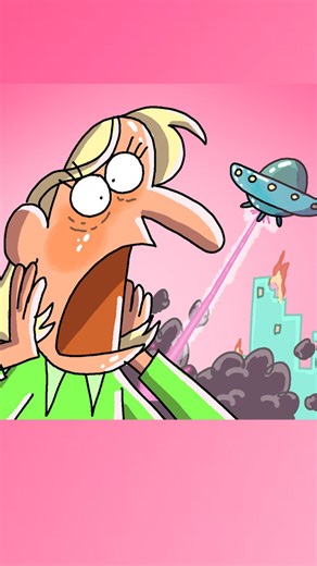 701K views · 16K reactions | POV: First Reaction to Alien Invasion   #animation #cartoonbox #comedyreels #cartoon | Cartoon-Box | Facebook