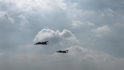 372K views · 11K reactions | Lancaster and B-17 Flying Fortress | Keith Jones Airshow Videos | Facebook
