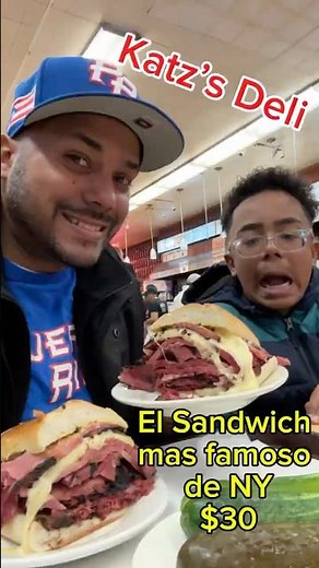 El sandwich mas famoso de Nueva York! Katz’s Deli