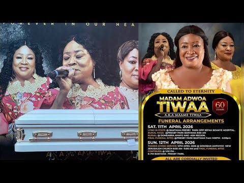 The Final Farewell: Burial Service of Madam Adwoa Tiwaa | Bantama Presby @AdwoaTiwaaFuneral