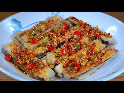 这绝对是风味茄子最简单又最好吃的做法，外脆里嫩，搭配灵魂料汁，上桌孩子们抢着吃#like