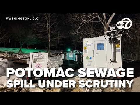 'One of the largest sewage spills in history' worries DC water watchdog group