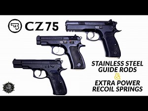 CZ 75 Stainless Guide Rods & Extra Power Springs – Install & Function Check