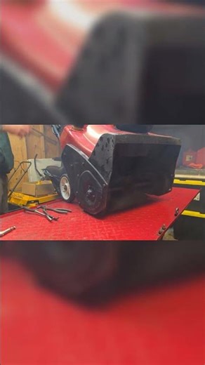 I Fixed My Broken Snowblower (Finally Works!) #shorts #restoration #diy