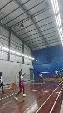 Alpha Vs Beta CT Match. Beta Won by 5 points. Game 21-16 #badminton #badmintonlovers #badmintonindia
