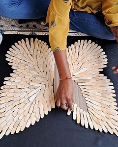 Awesome Butterfly making - Ice creame sticks using #making #diy #awesome #butterfly #fun | Creative ViNii