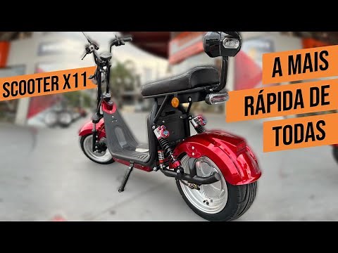SCOOTER ELÉTRICA X11 3000W | A MAIS RÁPIDA DE TODAS | HOMOLOGADA