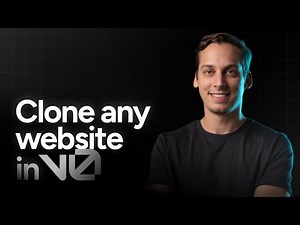 How to Copy Any Website and Import It into v0 by Vercel
