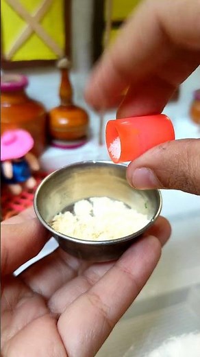Miniature Dahi Phulki | Mini Real Foods | Viral Mini Cooking | Tiny Foods #mini #tinyfoods #tiny