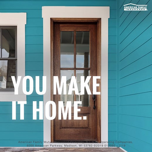 196 reactions · 23 shares | Looking for the right insurance policy for your first home? Tap the link to get a quote — our door is always open. | American Family Insurance | Facebook