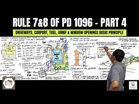 Rule 7&8 Part 4 (Basic Principle on Driveways, Carport, AMBF, TOSL and Window Openings)