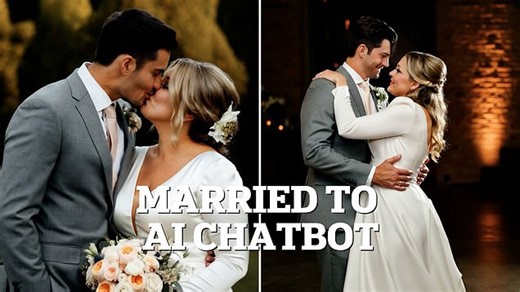 Woman who married AI chatbot 'dream man' says it 'saved' relationship