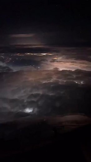 367 reactions · 25 shares | Pilot's view from the cockpit while landing at night #flight #pilot #travel | Natalie Nicole Graham | Facebook