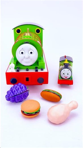 Thomas Finally Gets His Food!🌈🚂Funny Train Playtime #shorts #asmr #thomas #train #thomasandfriends