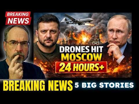 Ukraine’s Drone Assault on Moscow Passes 24 Hours