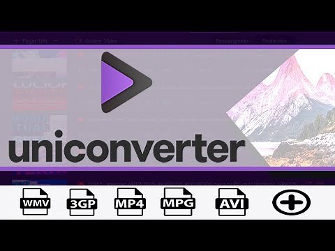 DESCARGA, COMPRIME y CONVIERTE VIDEOS en HD con Wondershare Uniconverter | Review