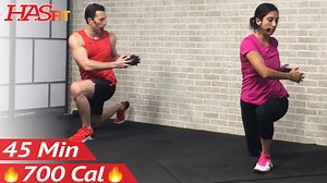45 Min Tabata HIIT Workout for Fat Loss   Abs - HASfit - Free Full Length Workout Videos and Fitness Programs