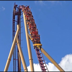 2.1M views · 1.2K reactions | Check out the awesome Diamondback roller coaster at Kings Island! | Theme Park Review | Facebook