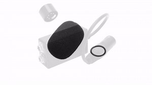 Pilot Headset Adapter, Aviation Headset Adapter, GA Dual Plugs to Airbus XLR 5 Pin Male Adapter for Headphone Extension Cable