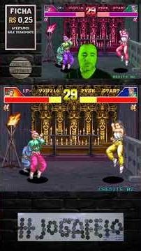 Power Instinct (1993) Atlus Arcade - Atlus Custom Hardware - Final Boss Fight