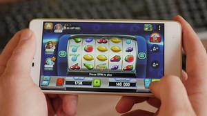 Casino Slot Machine App On Mobile Stock Footage Video (100% Royalty-free) 1037703509 | Shutterstock