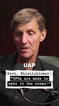 "UFOs are MADE TO SPEC in the ocean!" — the 4chan whistleblower