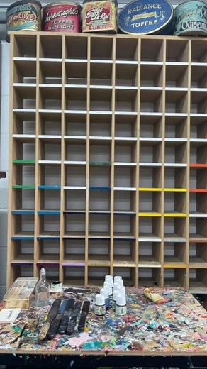 I’m Never sure what colour to use! Too many here to choose from😳 #colour #coloursofnature #coloursofindia #beautiful #colourcombo #paint #paintings #painter #artist #signpainters #letteringartist #design #instalove #colourwork #graphicdesign #fashioncolours #colourtrends #art #colourcombination #1shotpaint | David A Smith Gold Leaf Sign Artist and Designer