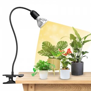 SANSI 10W LED Grow Light Bulb, Full Spectrum Black Clip-on Plant Grow Light for Indoor Plant - Walmart.com