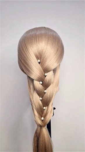 ✨ “Elegant Braid ✨” “Every braid tells a story ✨”#braid #braidstyles #braidtutorial#updotrendinghair