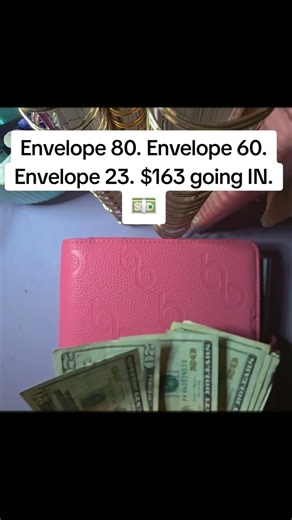 100 Envelope Challenge | Stuffing Envelopes #80, #60 & #23 ($163!) 💵