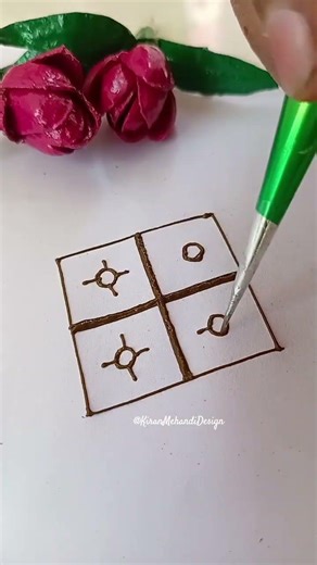 Wow Very Beautiful Box Design 😍✨|| Step By Step Mehandi Tutorial For Beginners||