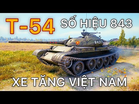 Xe tăng T-54 Việt Nam trong game World of Tanks