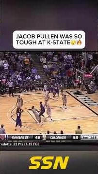 Jacob Pullen Was Unstoppable at K-State😮‍💨🔥‼️