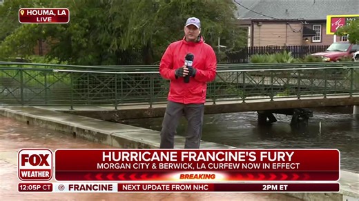 Houma prepares to take hit from Hurricane Francine as storm inches closer to landfall