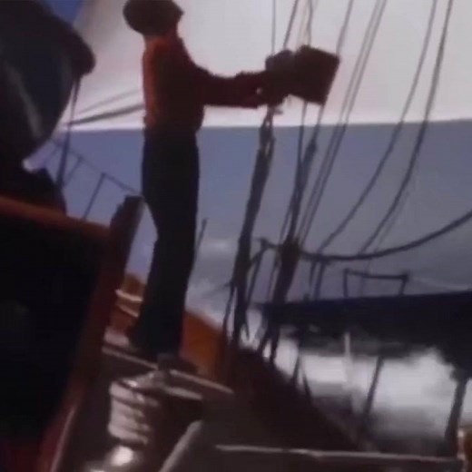 Humphrey Bogart, while aboard his beloved Santana yacht, discusses his love of the sea and sailing as he quotes the great Ernest Hemingway, who was born on this day in 1899. If there was ever a year where we’d like to spend more time on sea than on land, it’s 2020 ... ⛵️⚓️🥃 | Humphrey Bogart