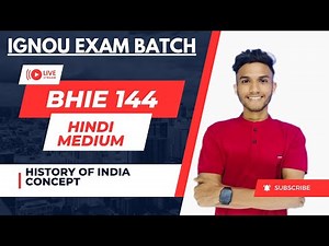 BHIE 144 HISTORY TRADITIONS | Important questions | IGNOU walay | Aayush sir