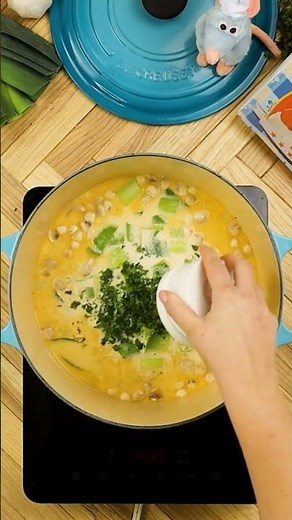 making Remy's soup from Ratatouille 🐀