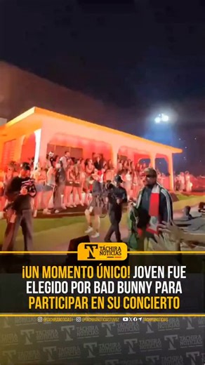 Táchira Noticias on Instagram: "El joven mexicano Diego Juárez fue protagonista de un momento soñado para los fanáticos del reguetonero puertorriqueño Bad Bunny. Durante uno de los recientes conciertos del artista en Ciudad de México, Juárez fue elegido para entrar a la 'casita de Benito', que forma parte de la escenografía, y gritar "¡Acho, PR es otra cosa!", frase icónica del 'Debí Tirar Más Fotos World Tour'. El especial momento quedó registrado en su totalidad por unos lentes con cámara inte
