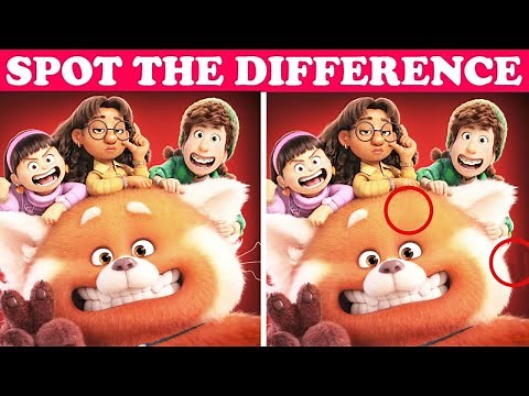 Spot the Difference: Turning Red