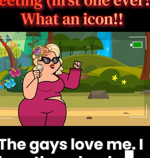 My beauty diva Evie (1st) greeting! The very first Evie greeting ever! She’s rocking out a custom outfit making her out to be a beautiful yet sexy diva! @Odd Nation Cartoons Thank you this wonderful greeting of Evie from Disventure Camp (season 5, Fans vs Favorites)! Her birthday and sexuality are revealed as well! So let’s find out what it is! Ugh, I love her so much! And yes, the “husband” she’s referring to is Zaid for both me and F. We gays love you too, Evie! #disventurecamp #evie #greeting