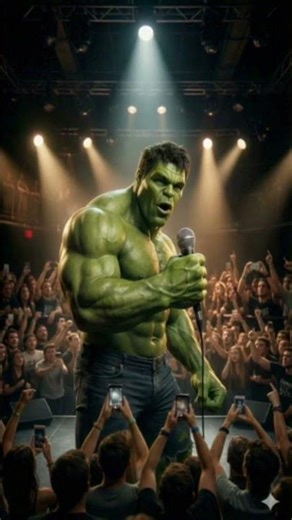 HULK SINGING SONG #palpal #marvel #hulk #songs #avengers.#shorts