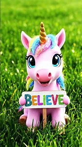 CGI Earth Zoom: A Cute Unicorn Has a Message For You! 💖